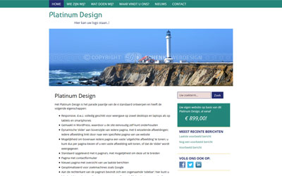 Screenshot Platinum Design