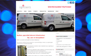 Screenshot website Spitters